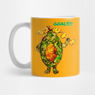 Avocado Healthy Lifestyle Goals Mug